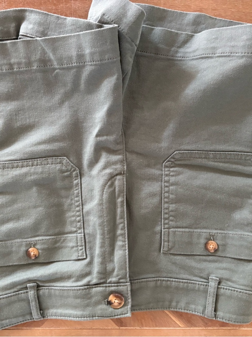 LOFT Olive Green Canvas Jacket